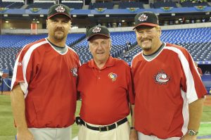 Baseball Canada - L-R: Larry Walker, Bernie Soulliere & Ernie Whitt
