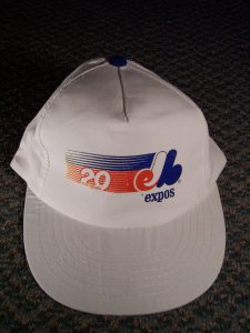 Montreal Expos 20th anniversary hat