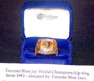 Toronto Blue Jays World Series Ring 1992