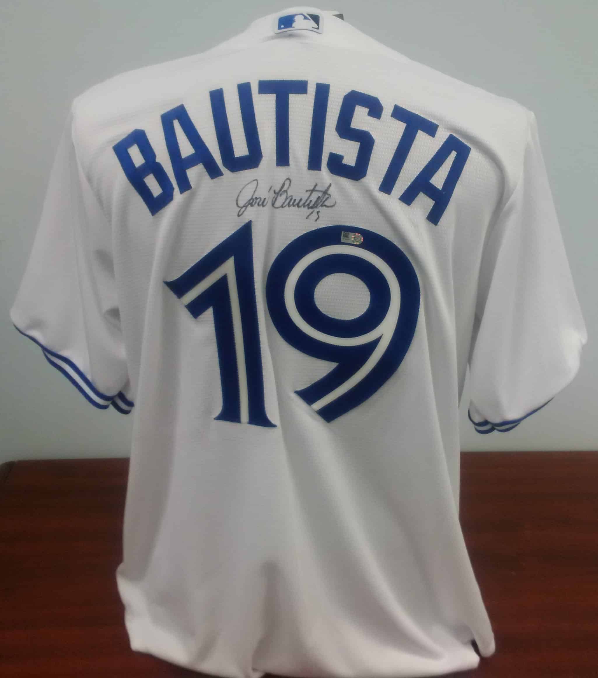 bautista signed jersey